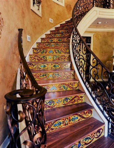 Most Beautiful Interior Mosaic Staircases