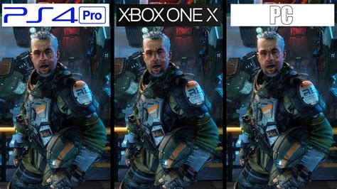 Titanfall 2 Xbox One X Vs Ps4 Pro Vs Pc 4k Graphics