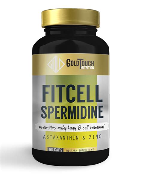 Υγειά και ευεξία Fitcell Spermidine Premium Matrix 60 Caps Goldtouch Nutrition Dantekk