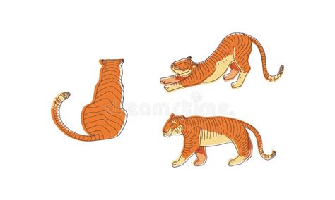 Cat Stretching Stock Illustrations - 814 Cat Stretching Stock ...