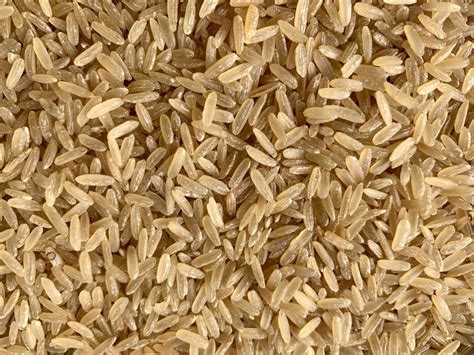 Healthy Long Grain Brown Rice Stock Image Image Of Considered Food