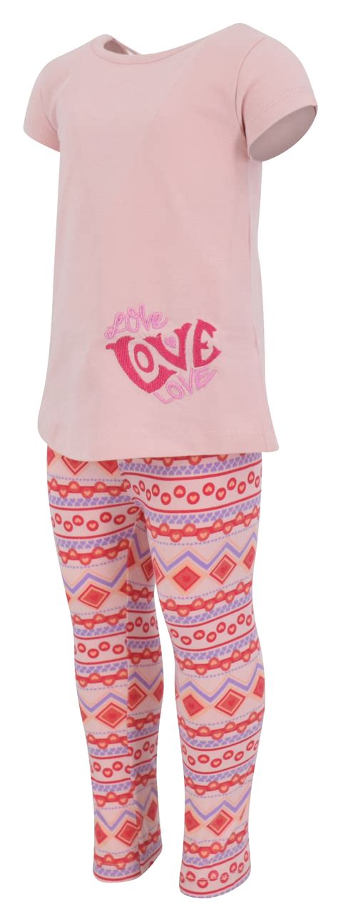Girls Pink Love Valentines Day Outfit 2t 3t 4t 5 6 7 8 Toddler Kids