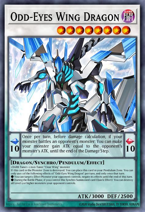 Odd Eyes Wing Dragon Yu Gi Oh Card Database Ygoprodeck