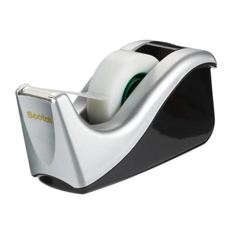 Tape Dispenser For Scotch C60 St Tapes Black And Silver Tape Free