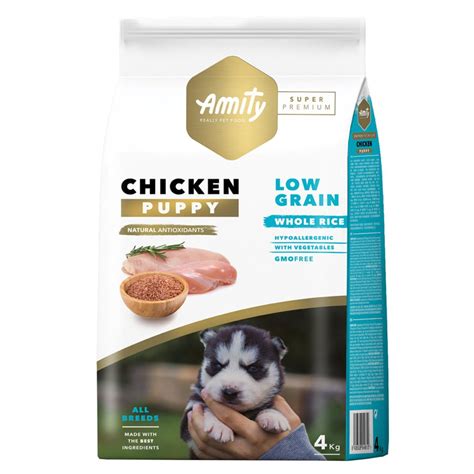 Amity Super Premium Low Grain Puppy Chicken Petzoo