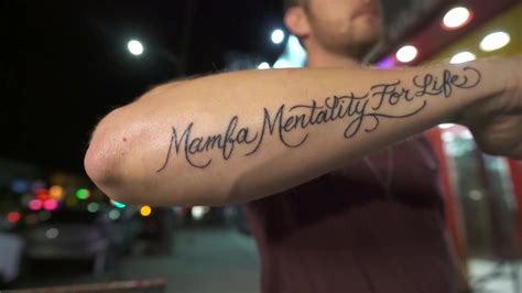 There is a slang term. Tattoos paying tribute to Kobe Bryant are trending on ...