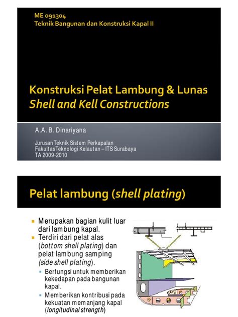 Pdf Kojex Konstruksi Pelat Lambung Dan Lunas Dokumen Tips