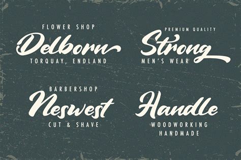 Vintage Style Bold Script Font Stunning Script Fonts ~ Creative Market