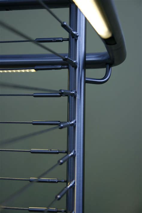 Mahadev wood industries manufacture finest quality range of wood handrails for designer staircase, interior and exterior stairway. Lumenrail LED railing with Cable. www.lumenrail.com ...