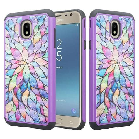 For Tracfonestraighttalk Samsung Galaxy J3 Orbit S367vl Case Glitter