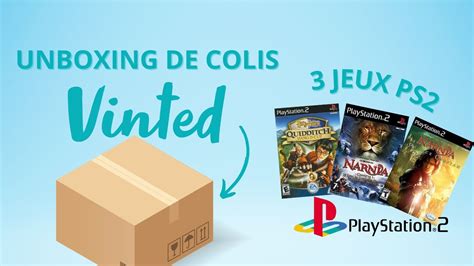 1 Unboxing Vinted 👉 3 Jeux Ps2 🤯🎮 Youtube