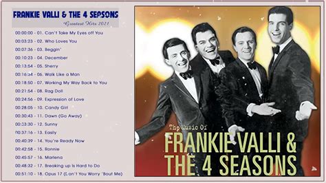 Frankie Valli Greatest Hits The Very Best Of Frankie Valli And The