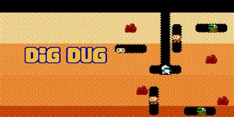 Dig Dug Nes Games Nintendo