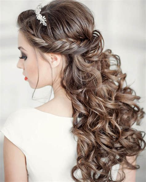 Pictures Of Hairstyles For Brides With Long Hair 145 Exquisite