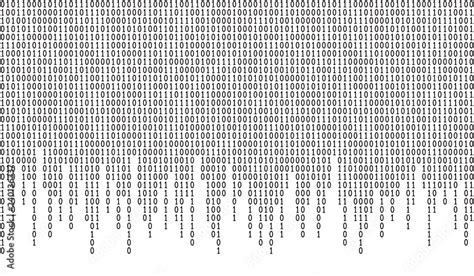 Binary Code Pattern Stock Vector Adobe Stock