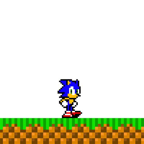 Sonic Waiting Animated 