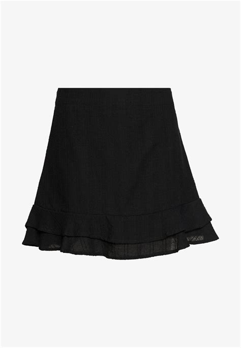 Cotton On Sasha Frill Mini Skirt Minirok Blacktaupe Zalandobe