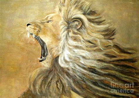 Leo Roars Painting By Lalla