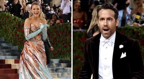 Ryan Reynolds Had The Best Reaction To Wife Blake Livelys Outfit Transformation At The 2022 Met