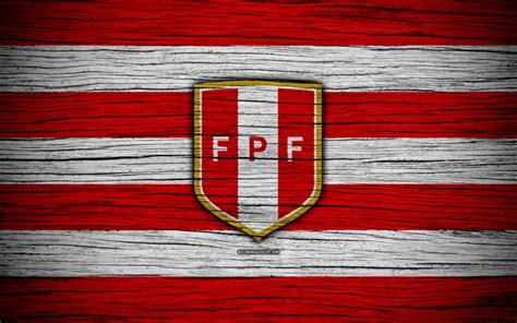 Download Wallpapers 4k Peru National Football Team Logo North
