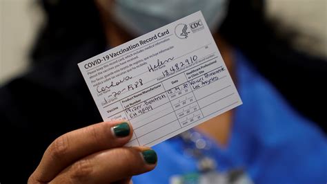 Besides letting others know what type of vaccine you had in case you suffer adverse the information in this story is accurate as of press time. When will you be able to get a COVID vaccine in California ...