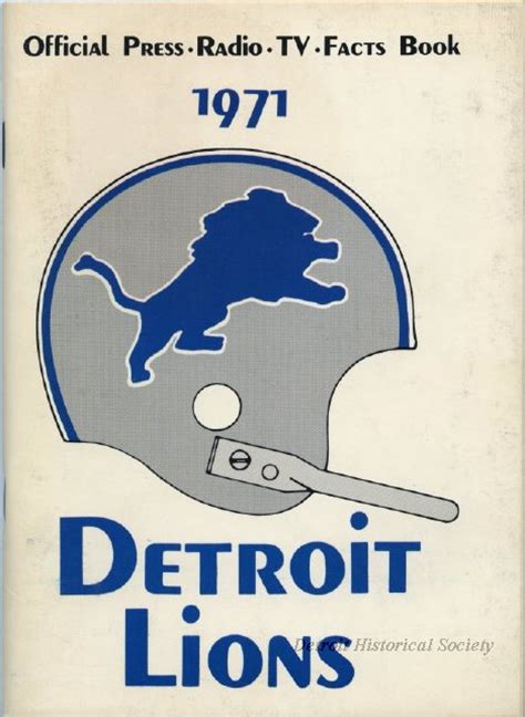 Detroit Lions Detroit Historical Society