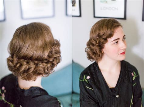 Mode De Lis Vintage Pin Curls For Short Hair · Tutorial