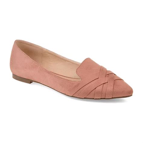 Journee Collection Womens Mindee Pointed Toe Ballet Flats Jcpenney