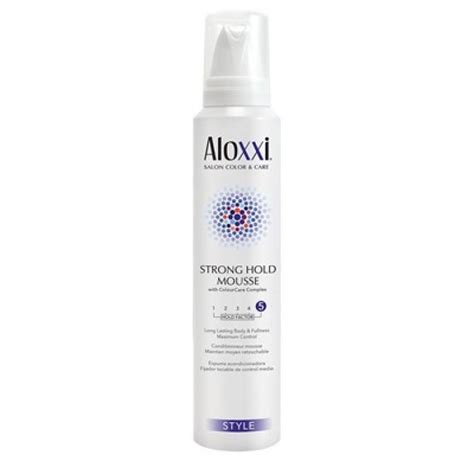 Aloxxi Strong Hold Mousse 6 7 Oz