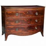 Mahogany Bow Front Chest of Drawers | Chest of drawers, Drawers, Mahogany