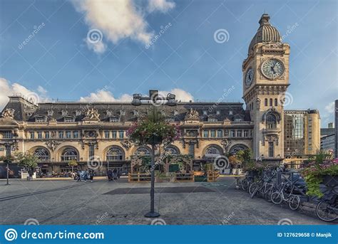 Famous Railway Station In Paris Editorial Stock Photo Image Of Europe