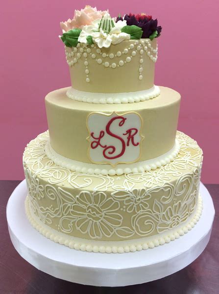 Buttercream Wedding Cake Decorating Technique Tutorial White Flower