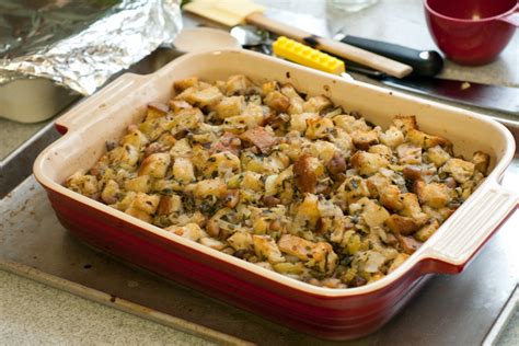 How To Make Mashed Potato Stuffing For A Thanksgiving Turkey Delishably
