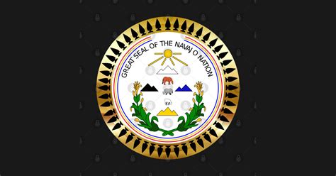 The Great Seal Of The Navajo Nation Navajo Nation Tote Teepublic