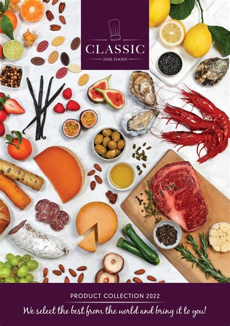 Classic Fine Foods Uk New Product Collection 2022 By Classic Fine Foods