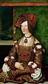 Bernhard Strigel (1460-1528) — Portrait of Empress Bianca Maria Sforza ...