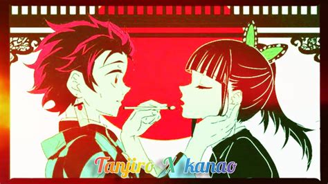 Tanjiro X Kanao One Kiss Youtube