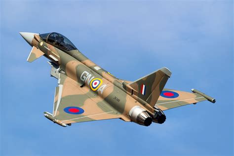 Battle Of Britain Anniversary Camo Typhoon Zk349 Synchro Pair