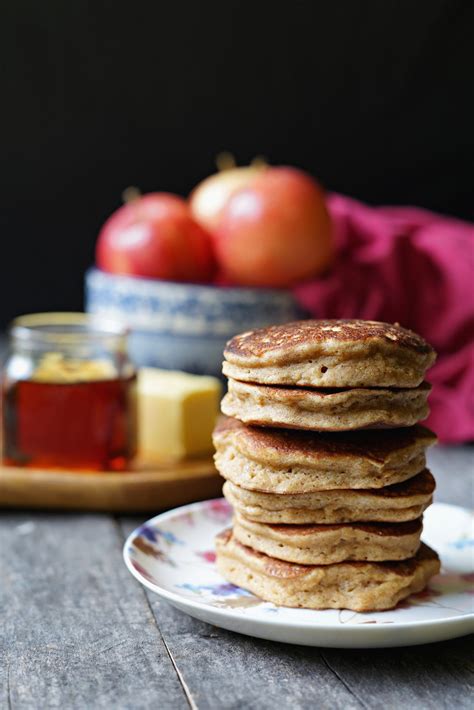 Gluten Free Fresh Apple Pancakes Raising Generation Nourished