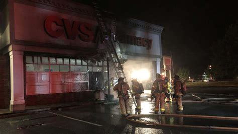 Crews Quickly Douse Fire At Salisbury Cvs Officials Say Wsoc Tv
