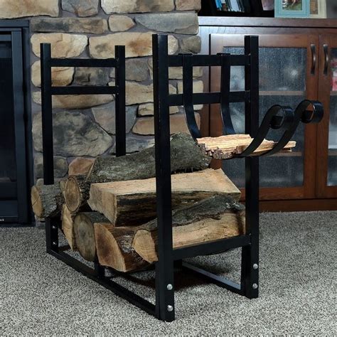 Shop the premiere collection of indoor firewood racks & wood holders at woodland direct. Shop Sunnydaze Indoor-Outdoor Firewood Log Rack with ...