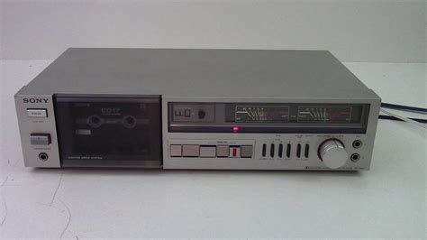 Sony Tc Fx2 Stereo Cassette Deck 1981 Youtube