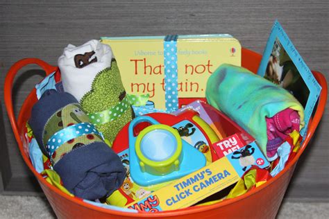 Birthday gift ideas for boy kid. Simple Gift Basket For A First Birthday And Getting Your ...