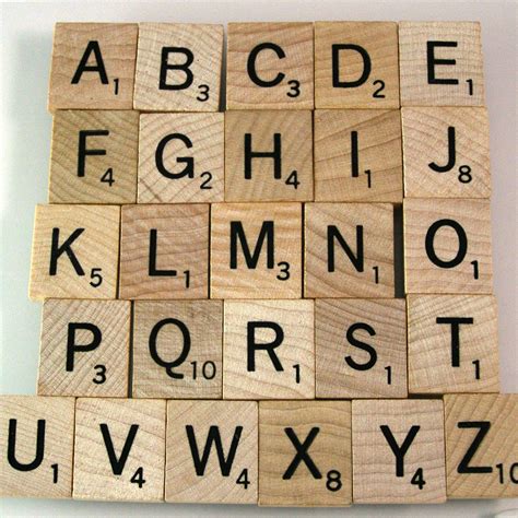 Scrabble Magnets Alphabet Set 1300 Via Etsy Scrabble Magnet