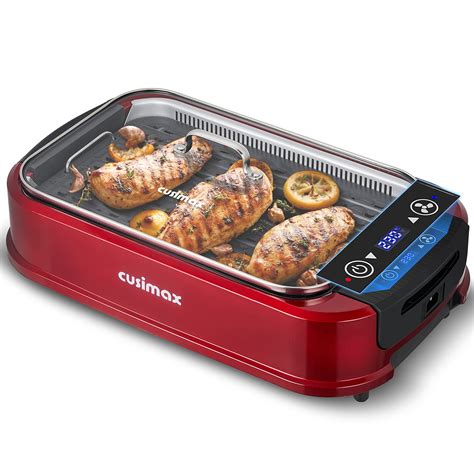 Buy Cusimax Electric Grill With Large Led Display 1500w Indoor