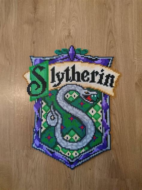 Slytherin Emblem Shield From Harry Potter By MagicPearls Harry Potter