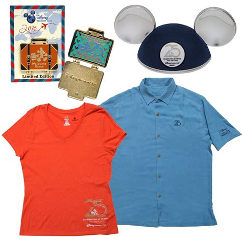 Disney Vacation Club 25th Anniversary Mickey Mouse Ears Hat Apparel