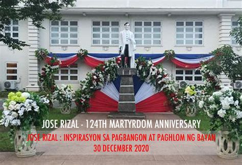 Filipino Australians Join The Philippine Nation In The Observance Of The Th Martyrdom Of Dr