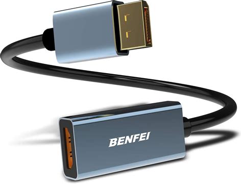 Displayport To Hdmi Benfei Gold Plated Dp Display Port To