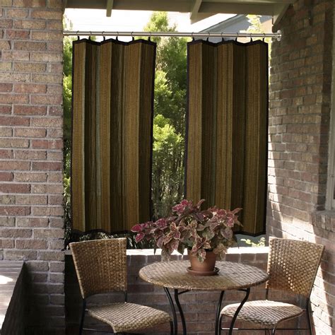 Outdoor Curtains Bamboo Hawk Haven